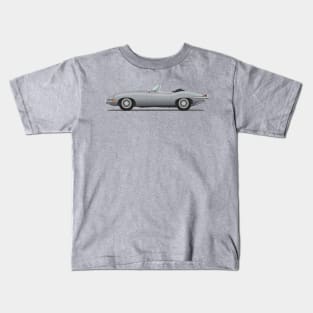 Jaguar E Type Roadster Mist Grey Kids T-Shirt